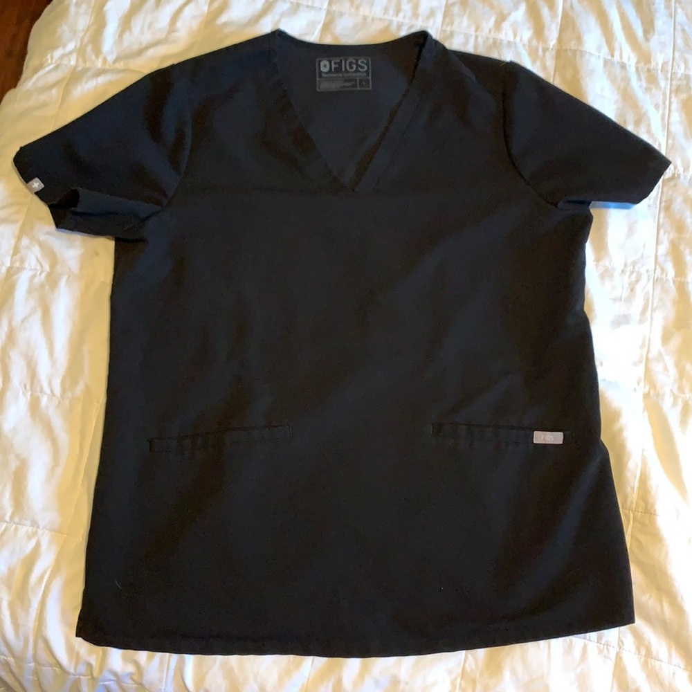 Figs Casma Three-Pocket Top Size Large